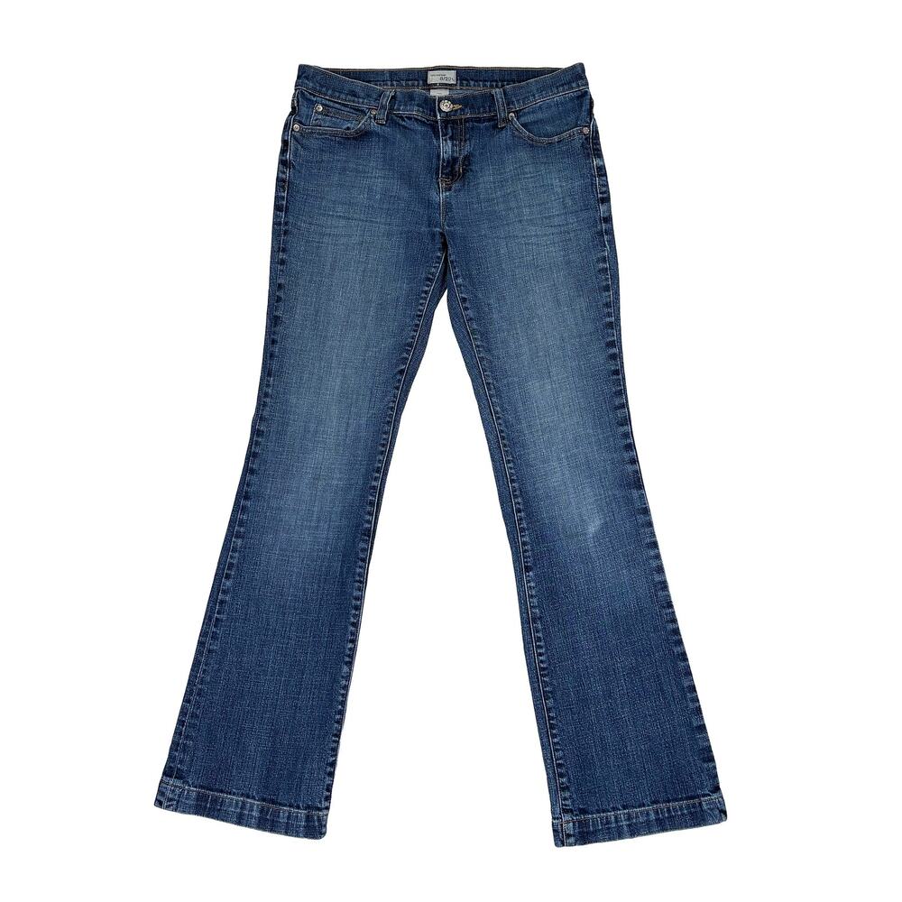 Gap Long & Lean Jeans Women 8 29L Medium Wash Blue Low Rise Bootcut 2010